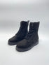 Hip H1115 black nubuck biker boot